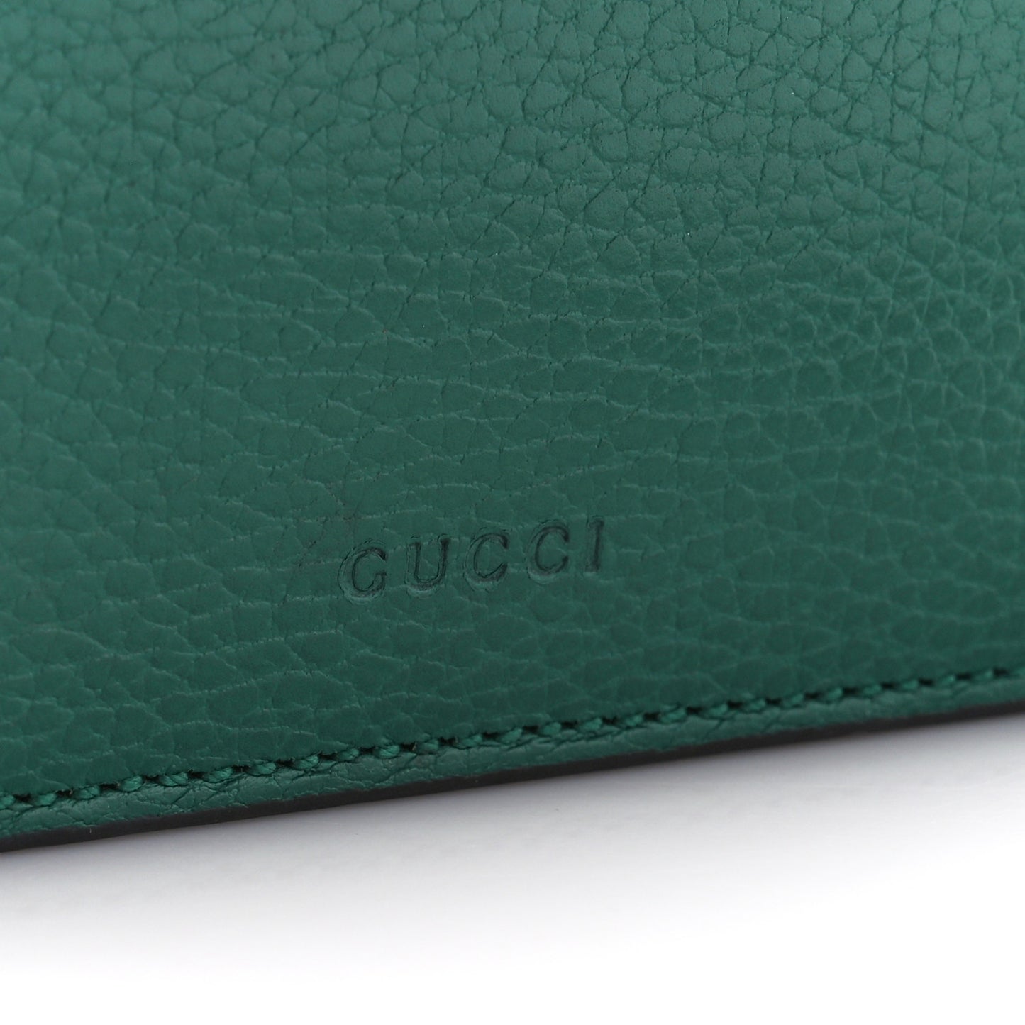 Pebbled Calfskin Small Dionysus Shoulder Bag Emerald