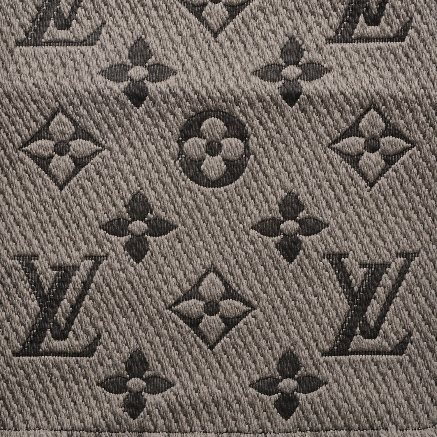 Louis Vuitton Wool Silk Logomania Scarf Verone 4 of 4