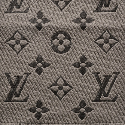 Louis Vuitton Wool Silk Logomania Scarf Verone 4 of 4