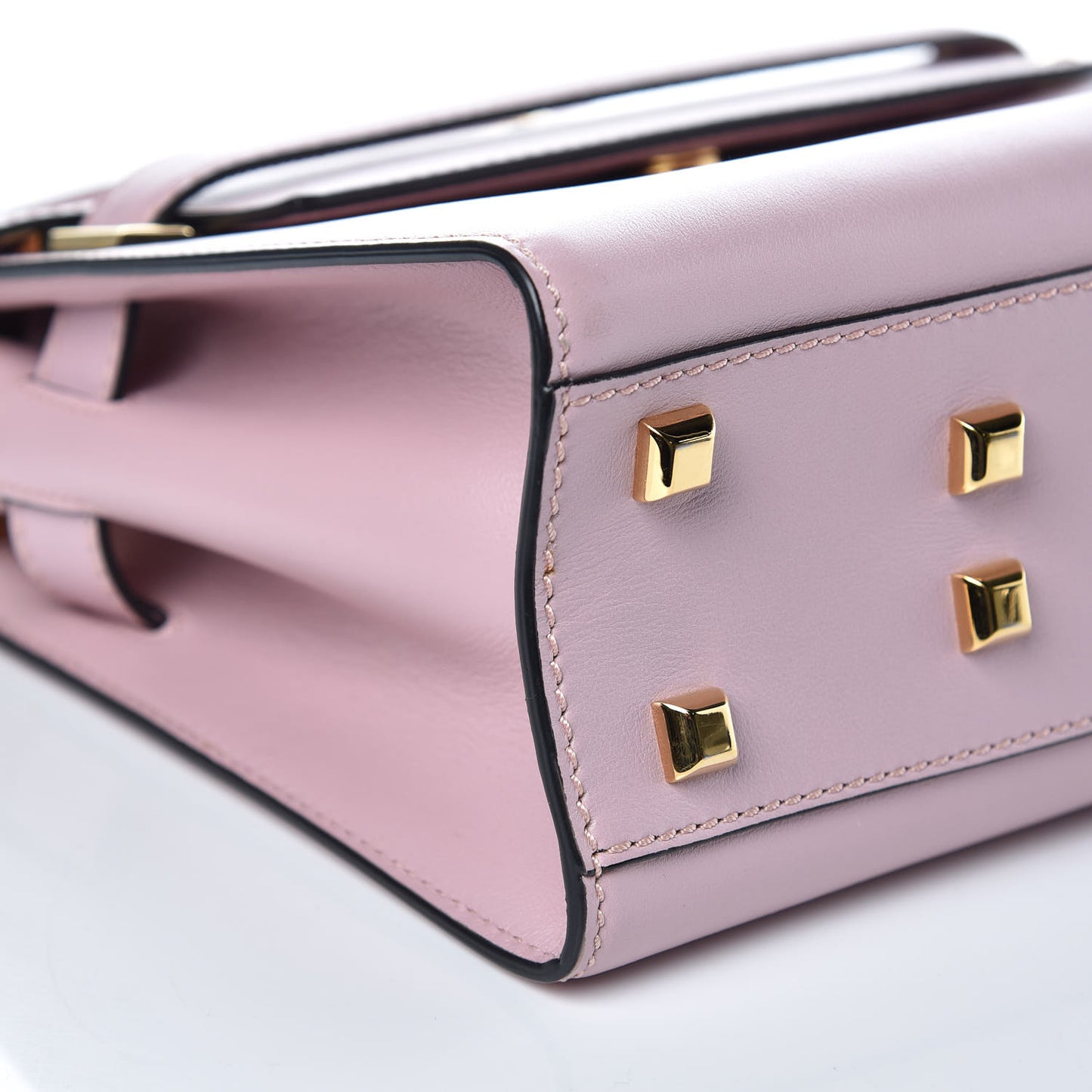 Vitello Small My Rockstud Frame Bag Poudre