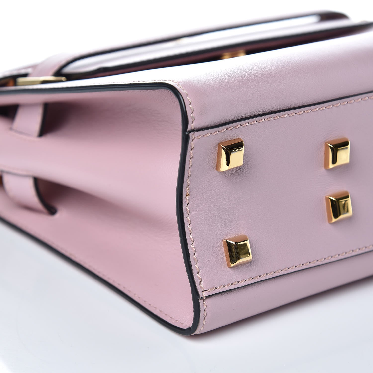 Valentino Garavani Vitello Small My Rockstud Frame Bag Poudre 9 of 11