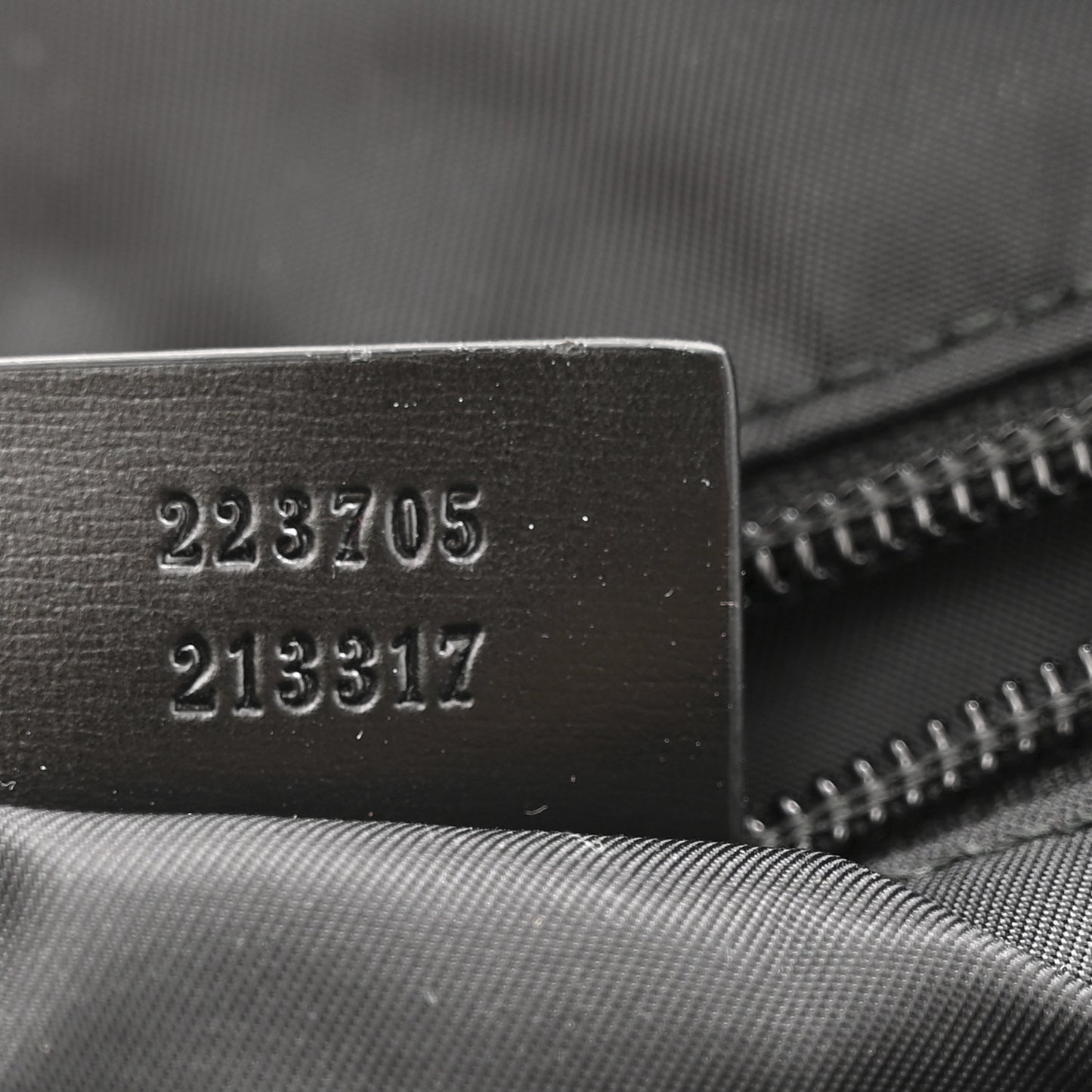GG GUCCI Coated Canvas Interlocking G Travel Backpack Black