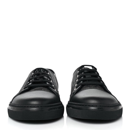 Gucci Monogram Mens Sneakers 9.5 Black Piombo 2 of 8