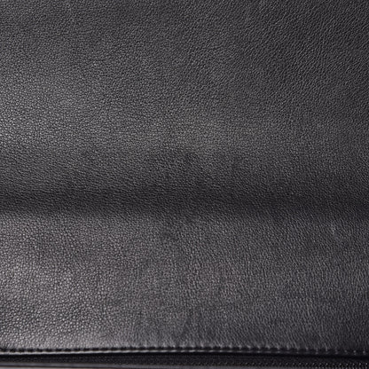 Chanel Calfskin Embossed New Medium Cordoba Boy Flap Black 9 of 17