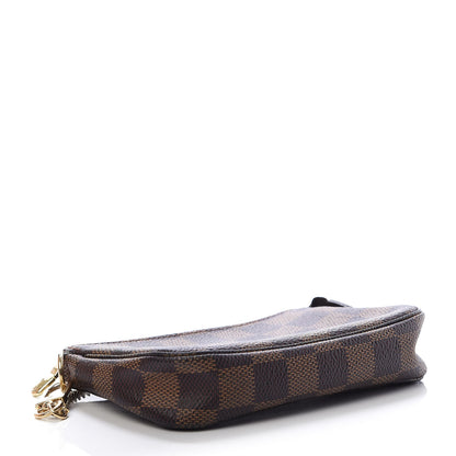 Louis Vuitton Damier Ebene Mini Pochette Accessories 4 of 11