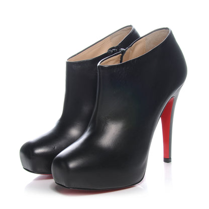 Christian Louboutin Nappa Miss 120 Platform Ankle Boots 35.5 Black 3 of 6