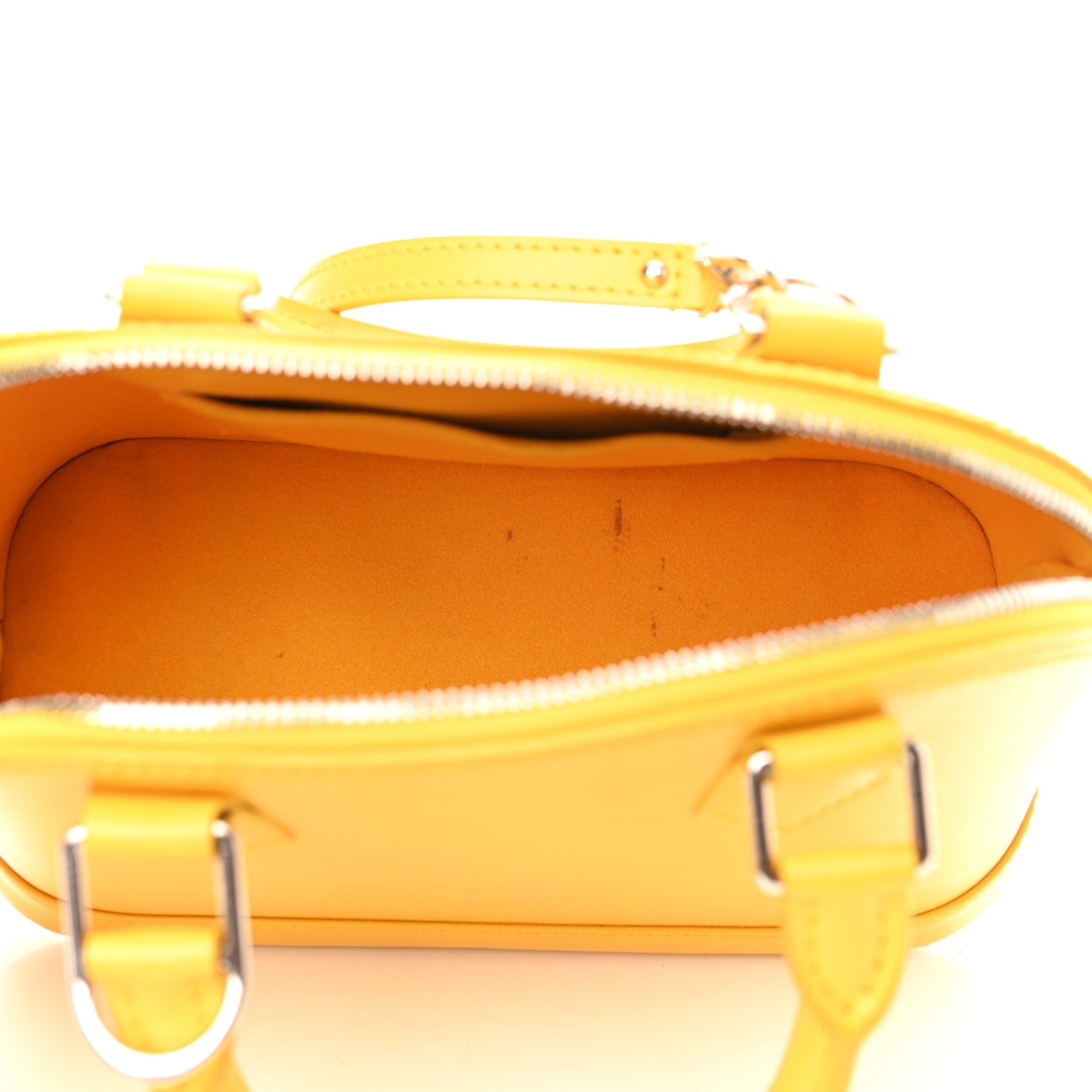 Louis Vuitton Epi Alma BB Citron 5 of 10