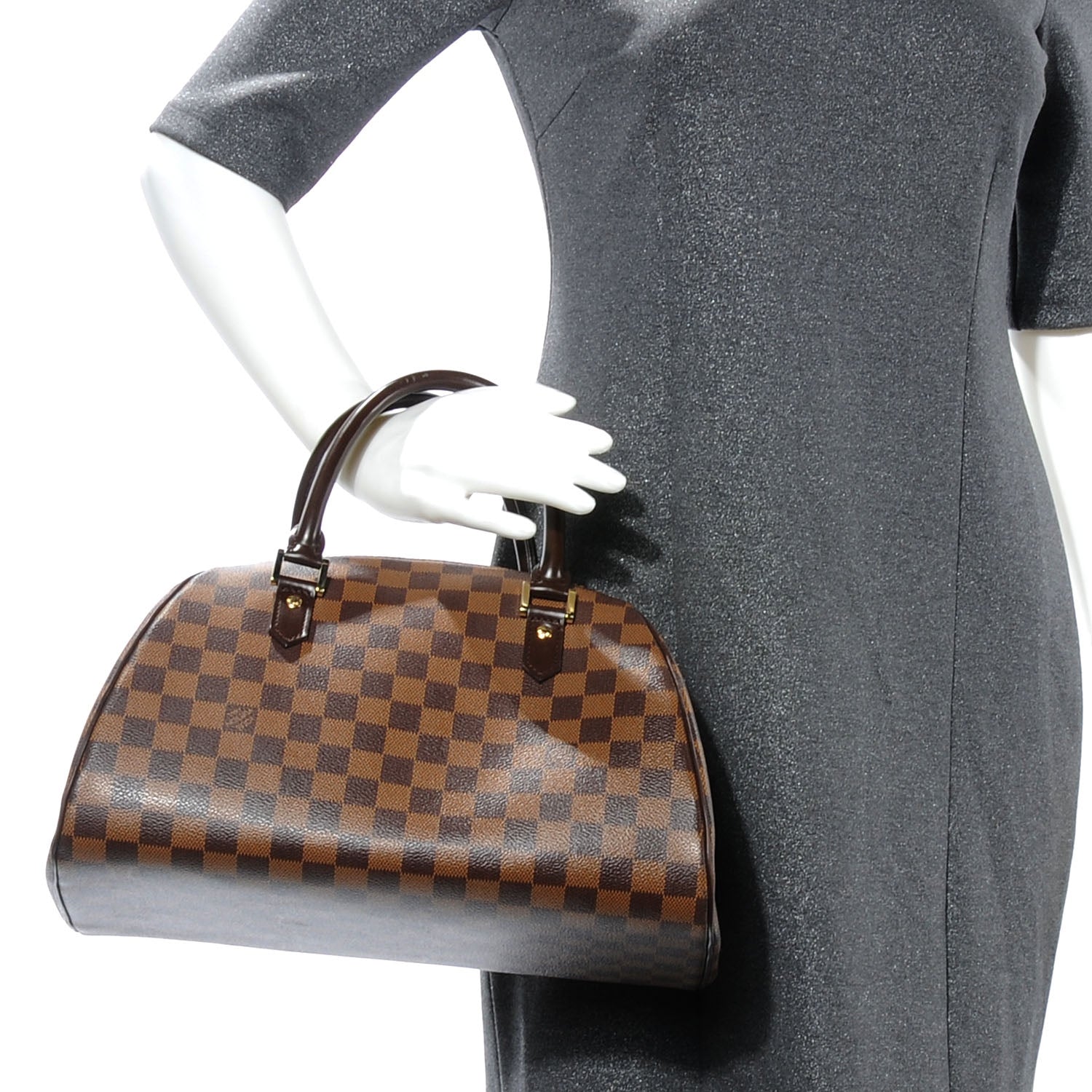Louis Vuitton Damier Ebene Ribera MM 2 of 7