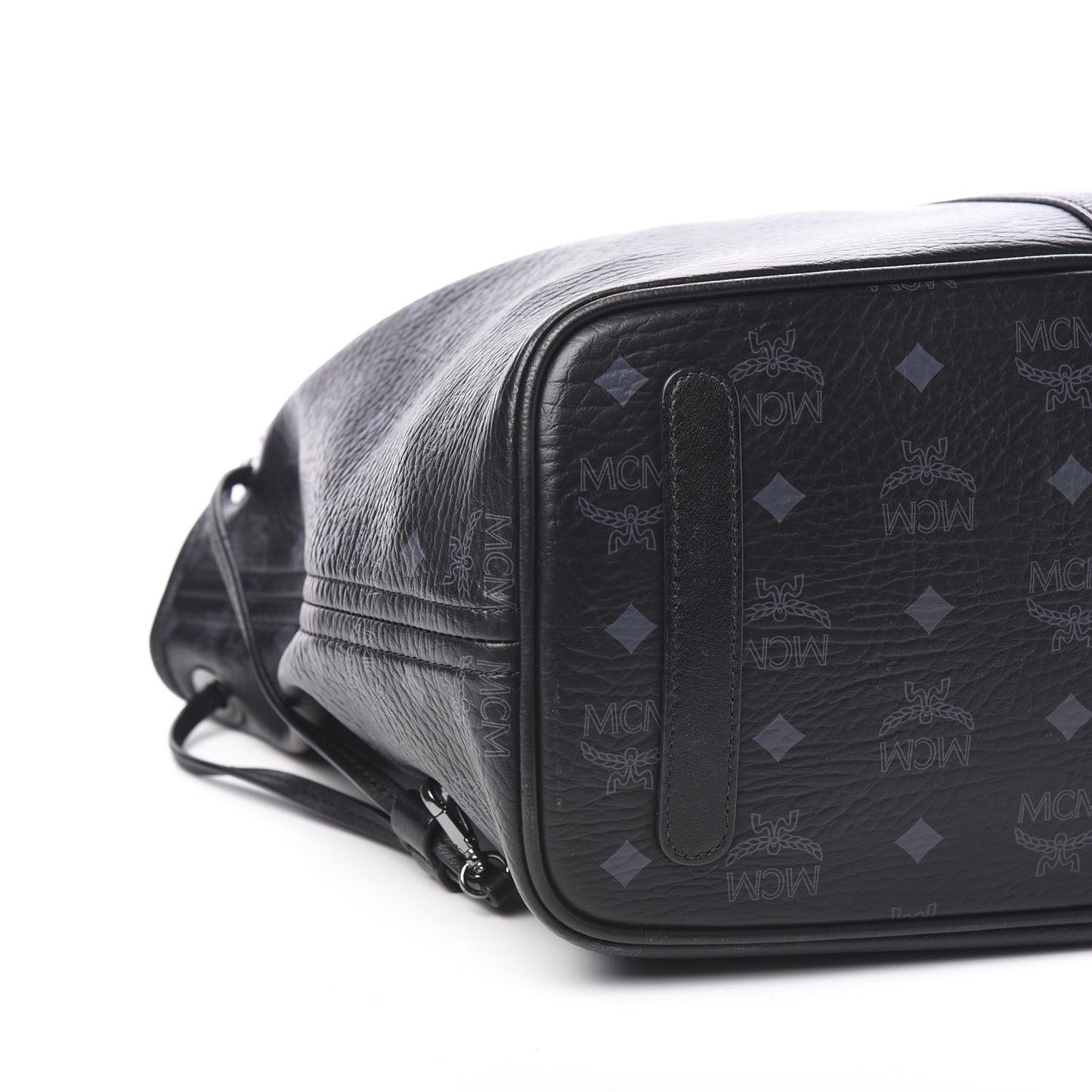 Visetos Medium Liz Reversible Shopper Tote Black