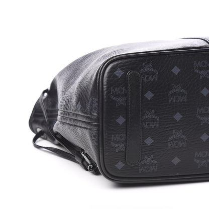 MCM Visetos Medium Liz Reversible Shopper Tote Black 11 of 18