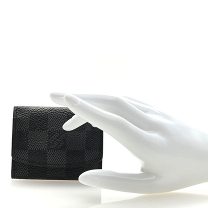 Louis Vuitton Damier Graphite Cufflinks Case 2 of 6