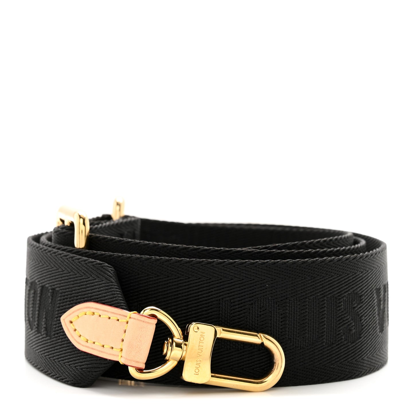 Monogram Multi Pochette Accessories Bandouliere Shoulder Strap Black
