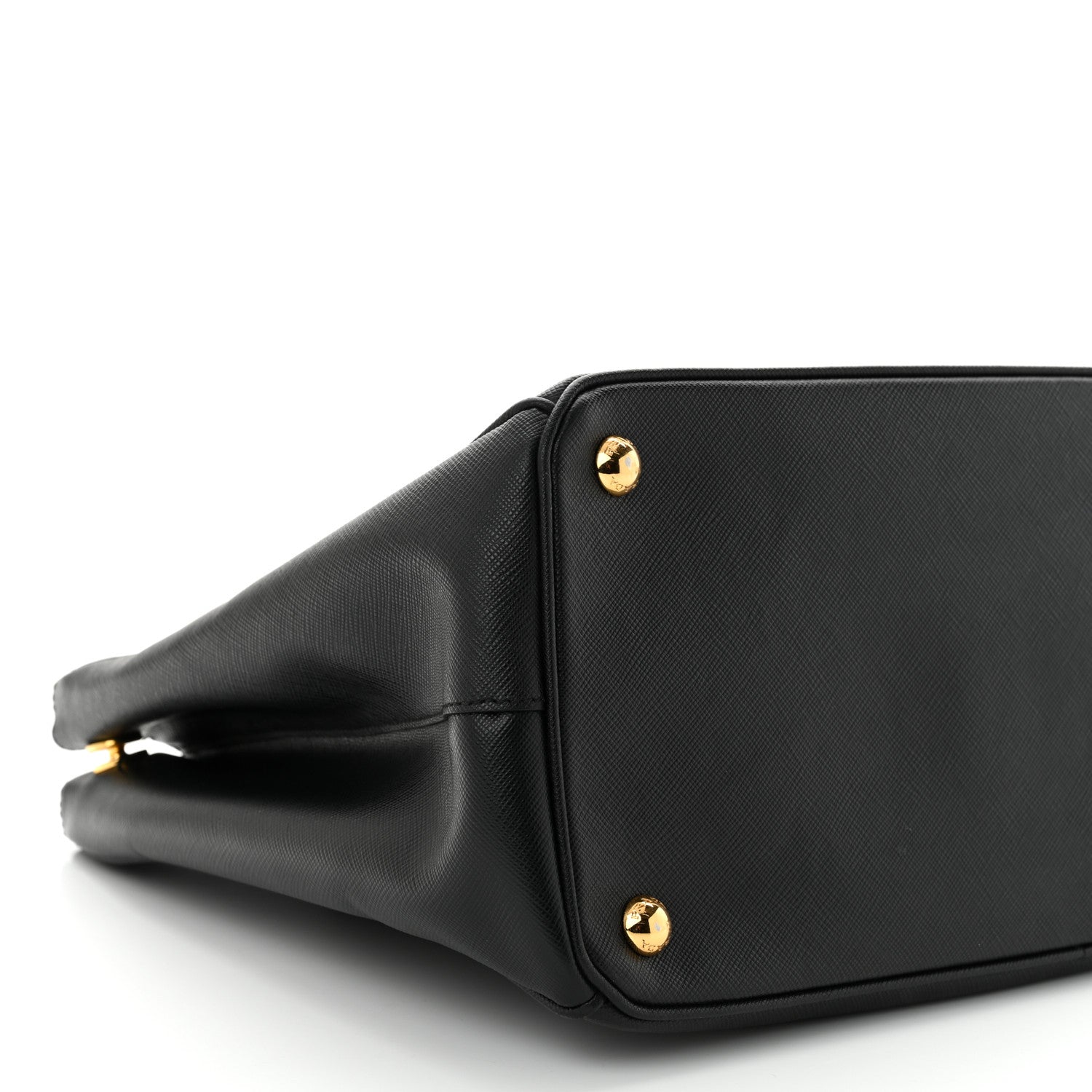 Prada Saffiano Medium Galleria Double Zip Tote Black 9 of 10