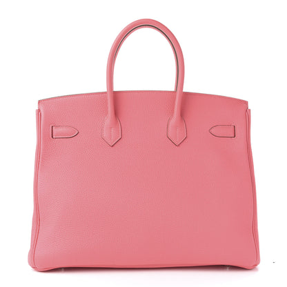 Hermes Togo Birkin 35 Rose Lipstick 4 of 33