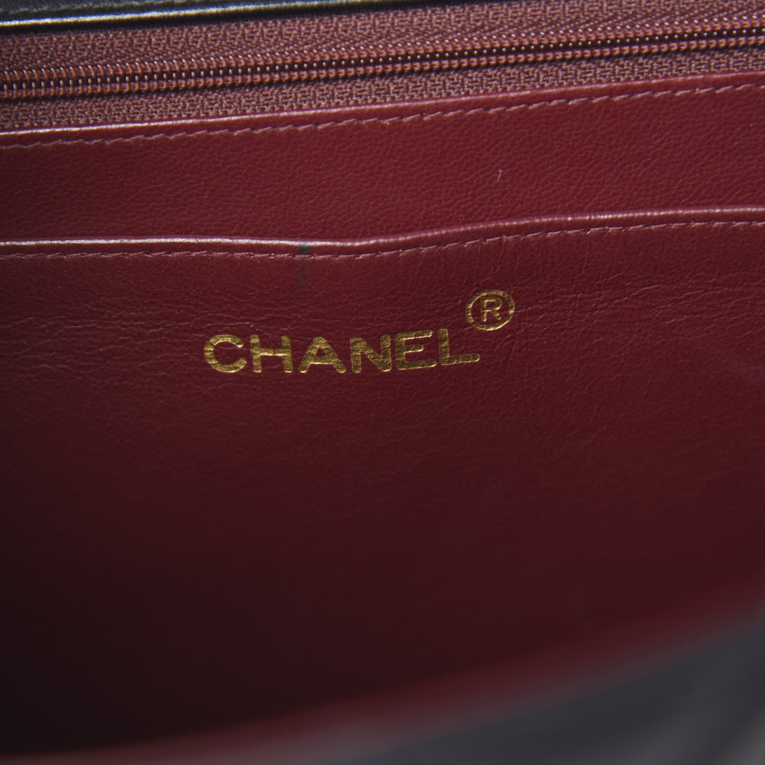 Chanel Lambskin Quilted XL Jumbo Single Flap Black 5 of 11