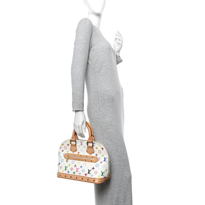 Louis Vuitton Monogram Multicolor Alma White 2 of 9