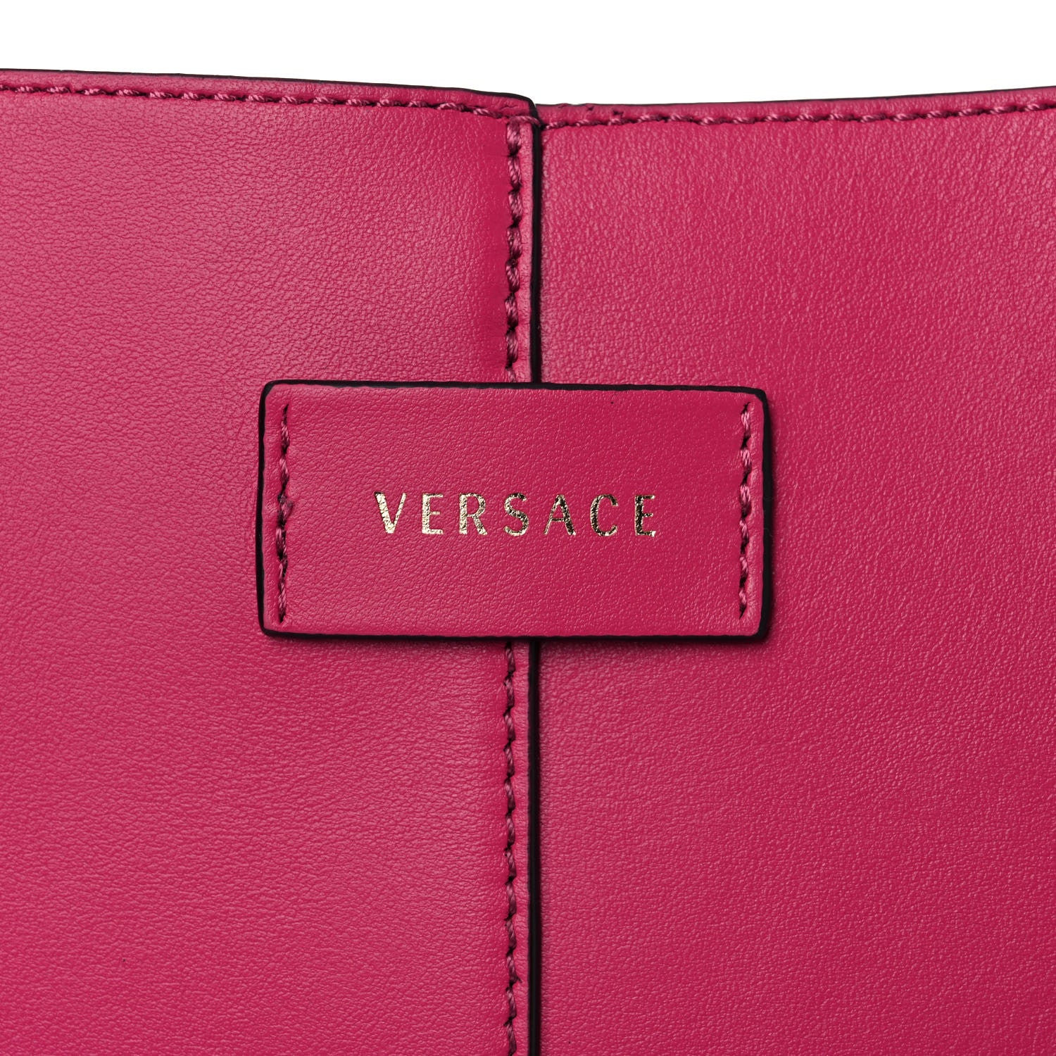Versace Calfskin Palazzo Tote Pink 14 of 14