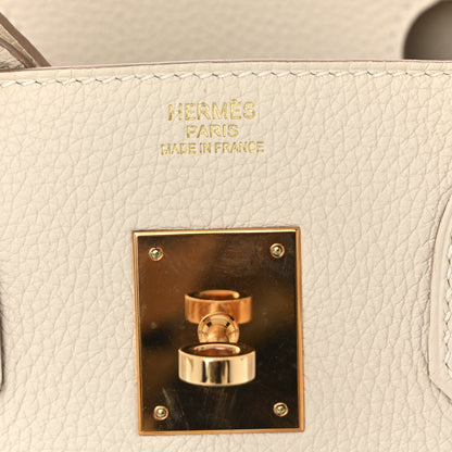 Hermes Togo Birkin 30 Craie 6 of 12
