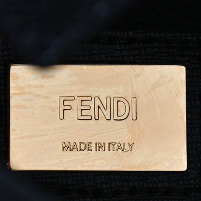 Fendi Vitello Elite Regular 2Jours Tote Black 6 of 11