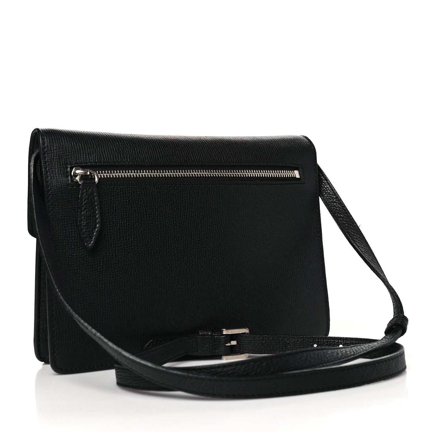 Burberry Derby Calfskin Vintage Check Small Macken Crossbody Bag Black 3 of 10