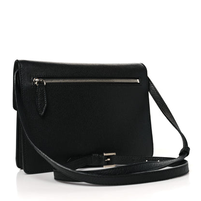 Burberry Derby Calfskin Vintage Check Small Macken Crossbody Bag Black 3 of 10