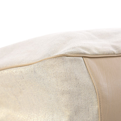 Saint Laurent Canvas Sheepskin Large Roady Beige 8 of 17