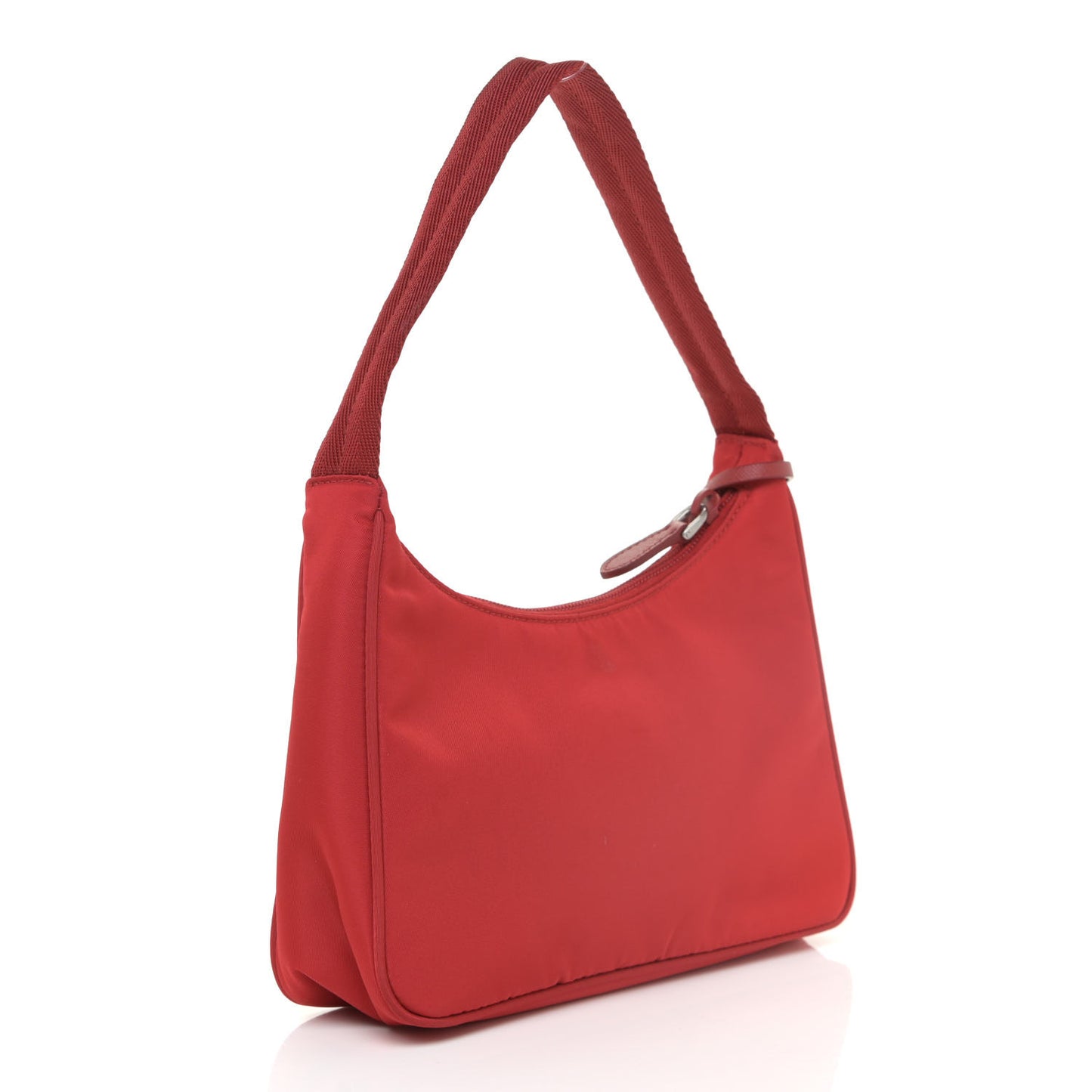 Tessuto Nylon Mini Re-Edition 2000 Bag Rosso