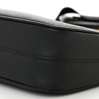 Prada Saffiano Lux Re-Edition 2005 Shoulder Bag Black 11 of 11