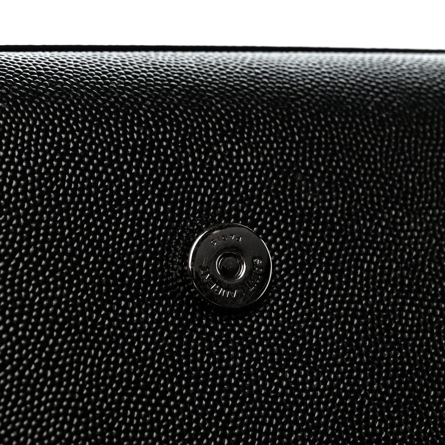 Saint Laurent Grain De Poudre Small Monogram Monochrome Kate Satchel Black 11 of 11