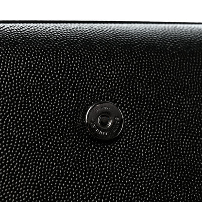 Saint Laurent Grain De Poudre Small Monogram Monochrome Kate Satchel Black 11 of 11