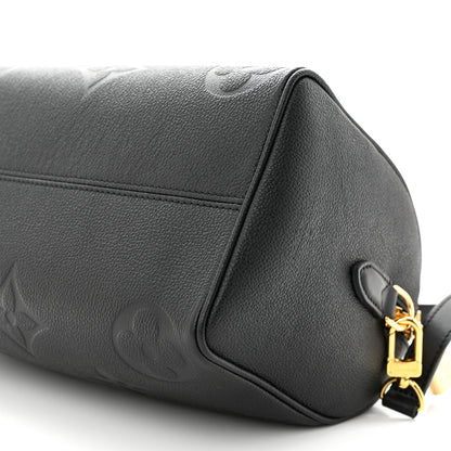 Louis Vuitton Empreinte Monogram Giant Speedy Bandouliere 25 Black 9 of 11