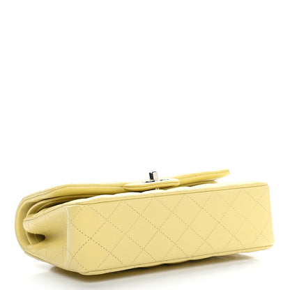 Chanel Caviar Quilted Small Double Flap Yellow 3 of 8