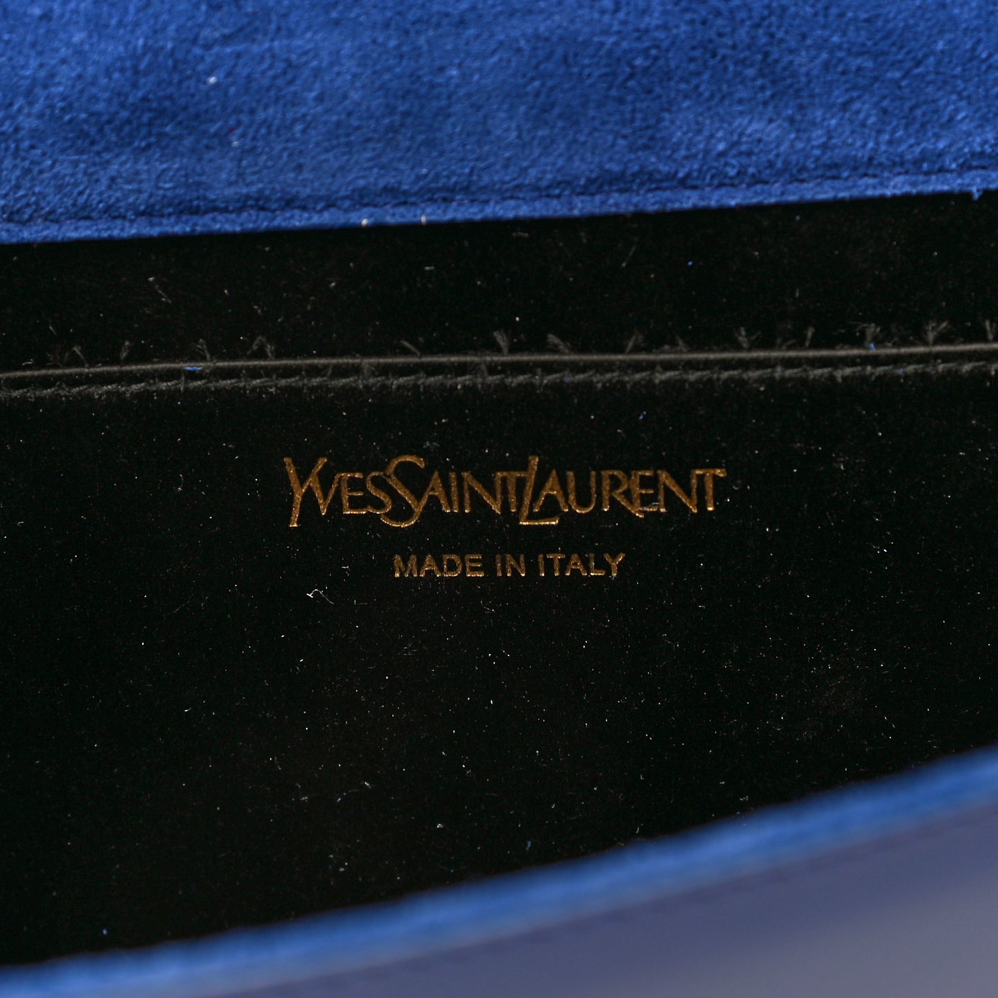 Patent Calfskin Monogram Large Belle De Jour Clutch Royal Blue