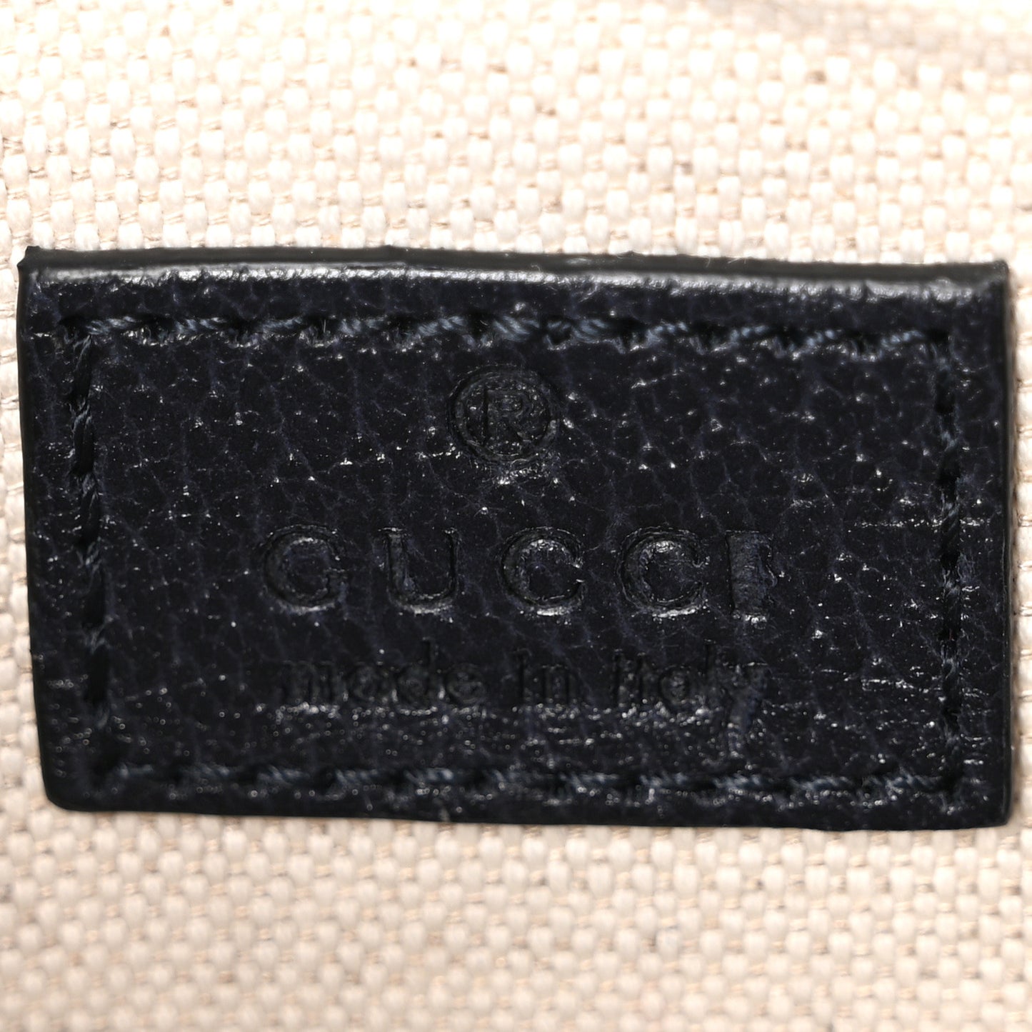 GG Supreme Monogram Web Small Ophidia Belt Bag 90 36 Beige Navy