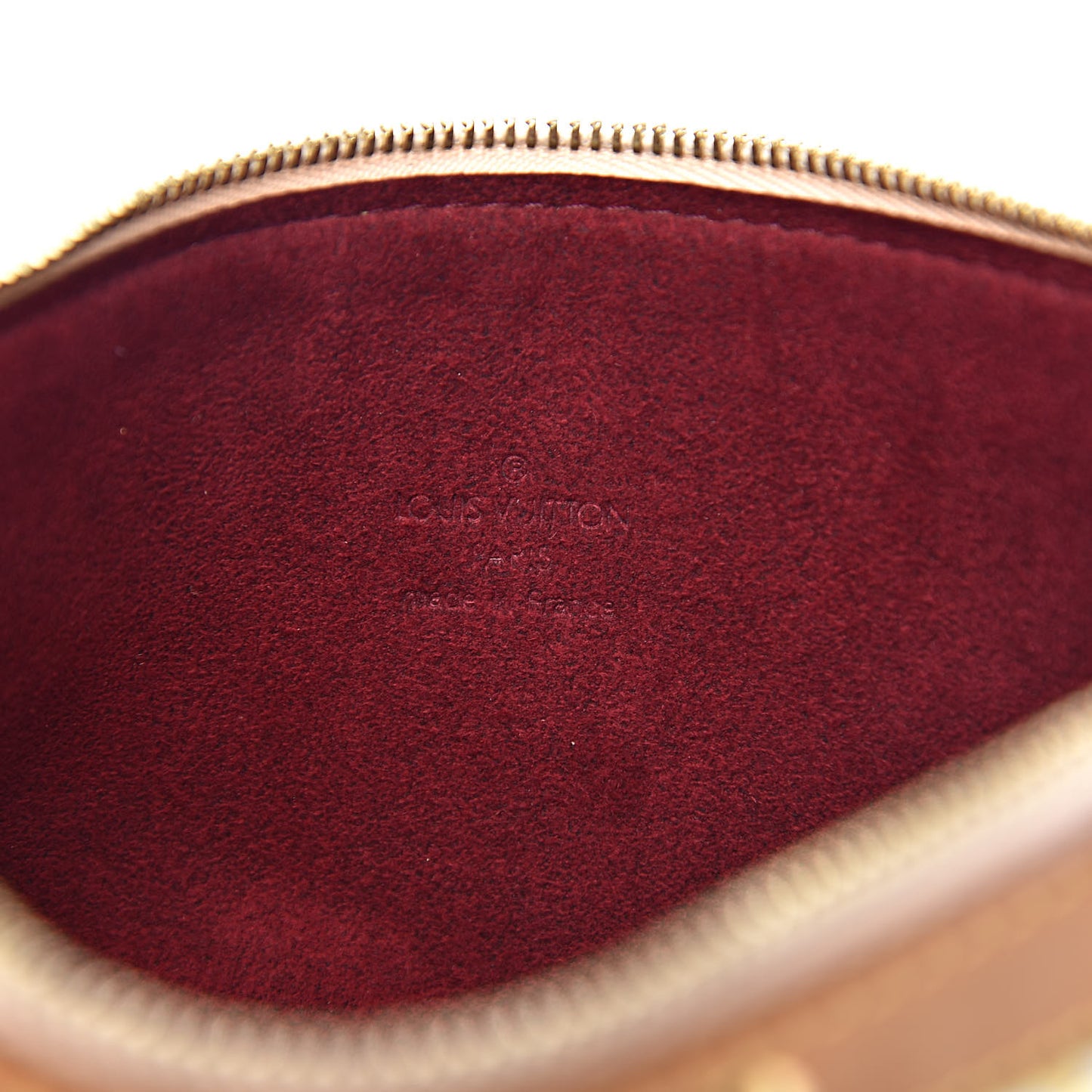 Monogram Multicolor Pochette Accessories White