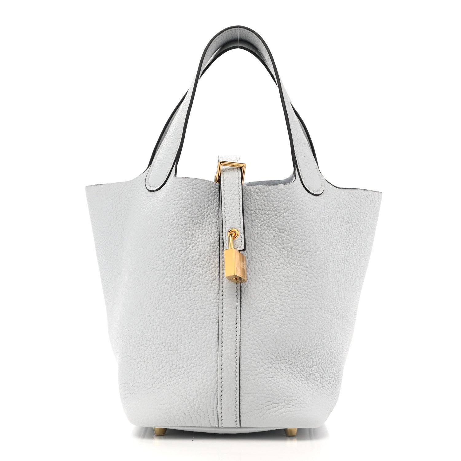 Hermes Taurillon Clemence Picotin Lock 18 PM Bleu Pale 1 of 11