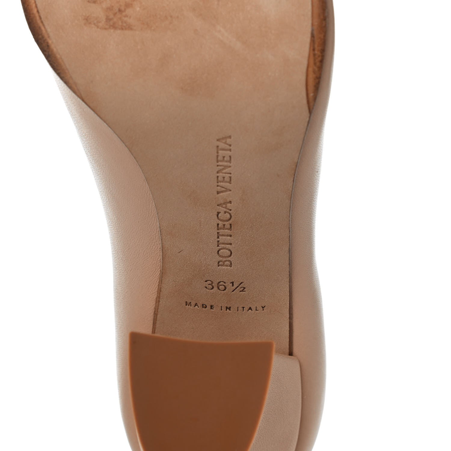 Bottega Veneta Nappa Almond Pumps 36.5 Cipria 7 of 8