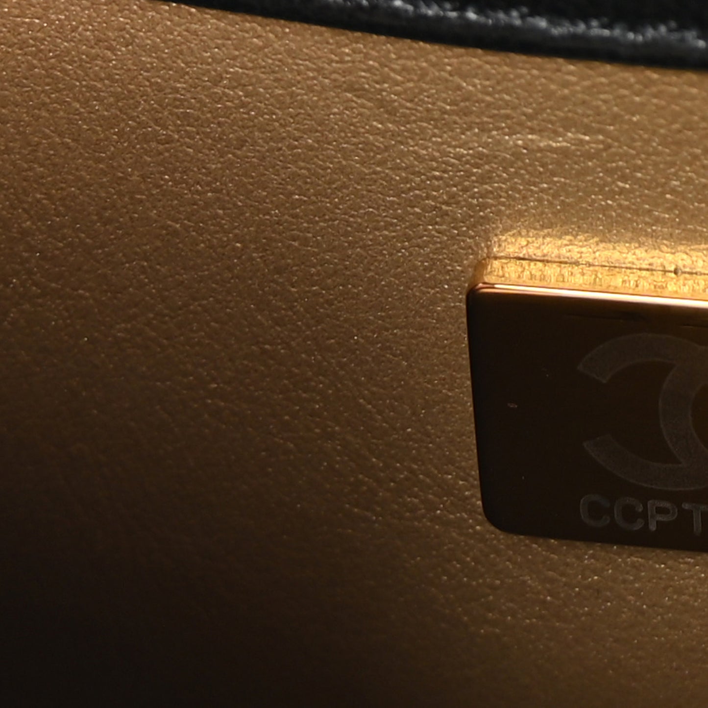 Lambskin Quilted Pearl Small Flap Black