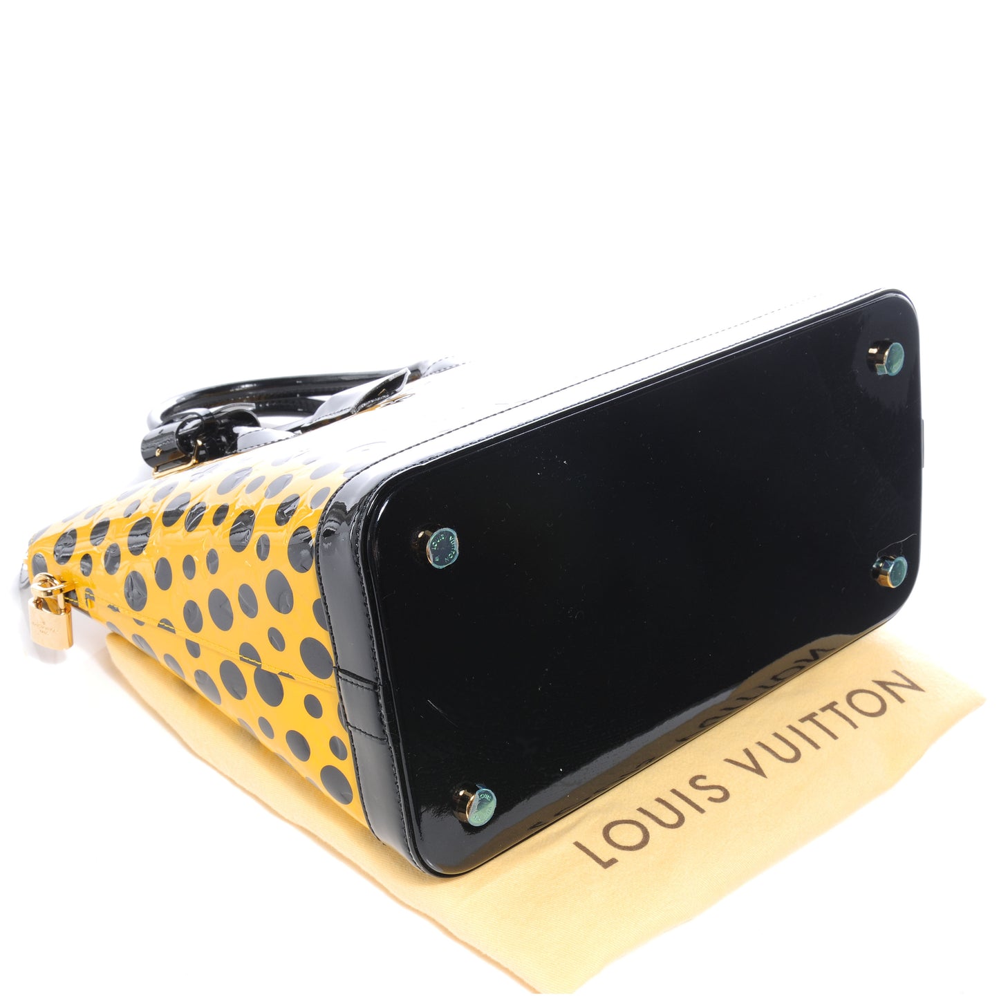 Vernis Kusama Infinity Dots Lockit MM Yellow