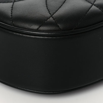 Dolce & Gabbana Smooth Calfskin Mini Devotion Camera Bag Black 8 of 9