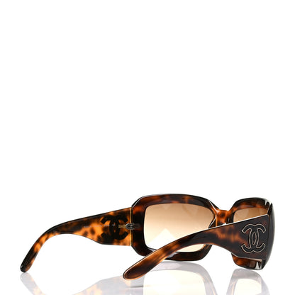 Chanel Oval Sunglasses 6022-Q Tortoise 4 of 5