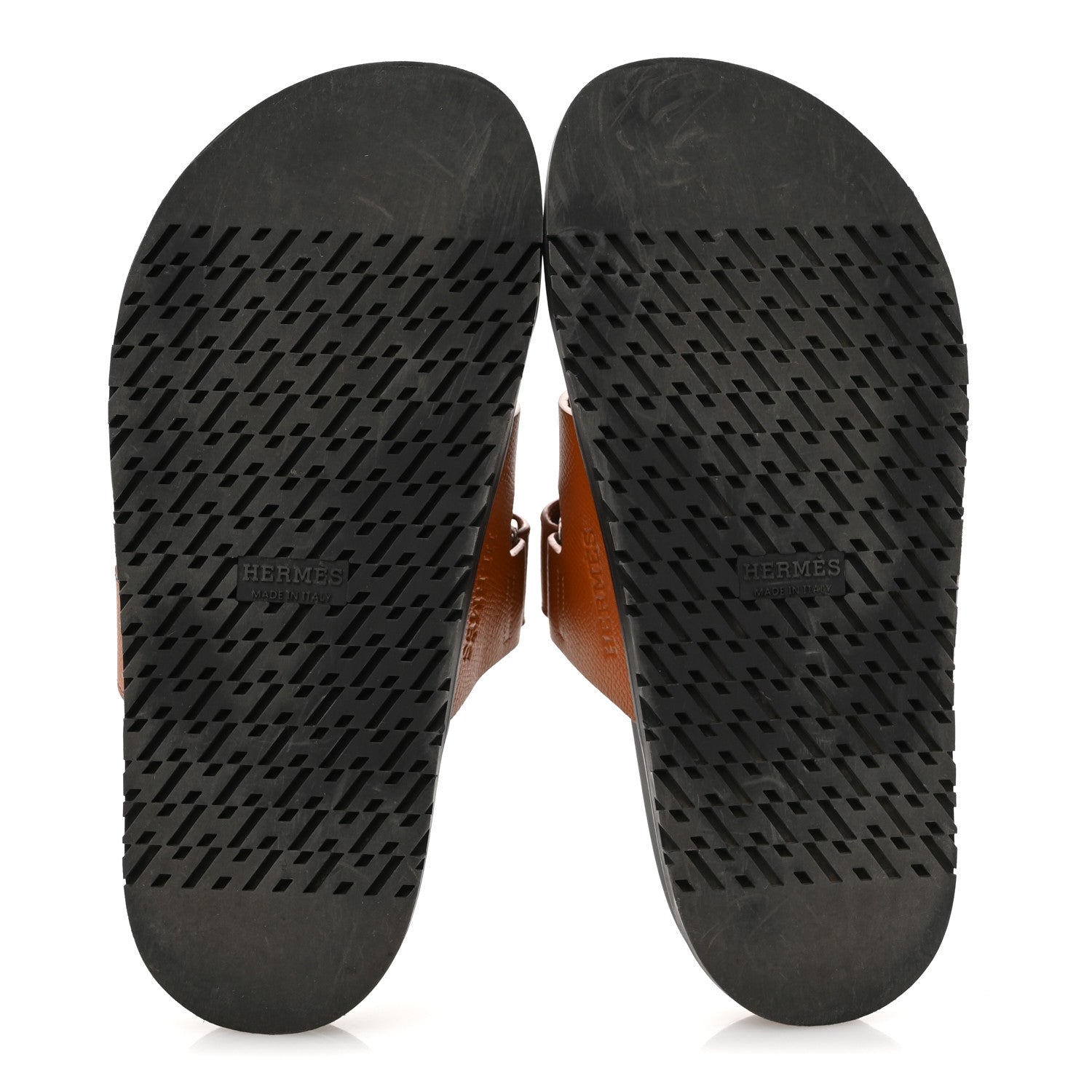 Hermes Epsom Womens Chypre Sandals 36 Natural 6 of 11