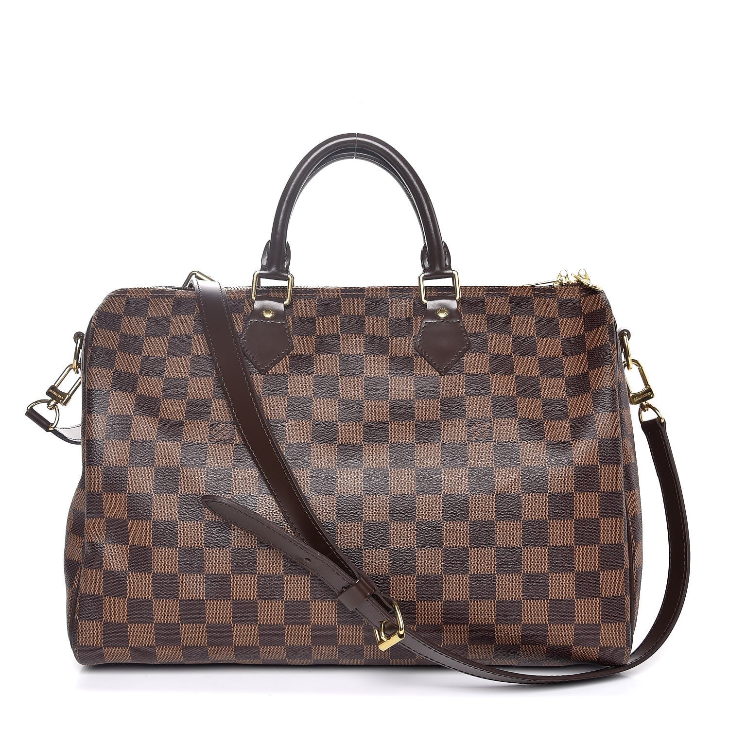 Louis Vuitton Damier Ebene Speedy Bandouliere 35 1 of 9