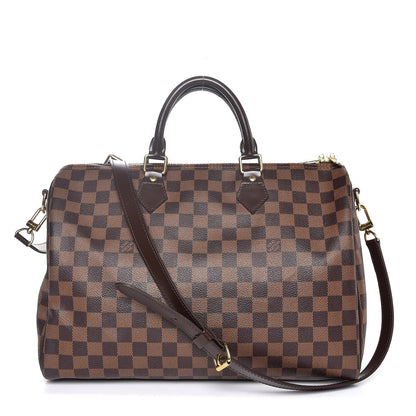 Louis Vuitton Damier Ebene Speedy Bandouliere 35 1 of 9