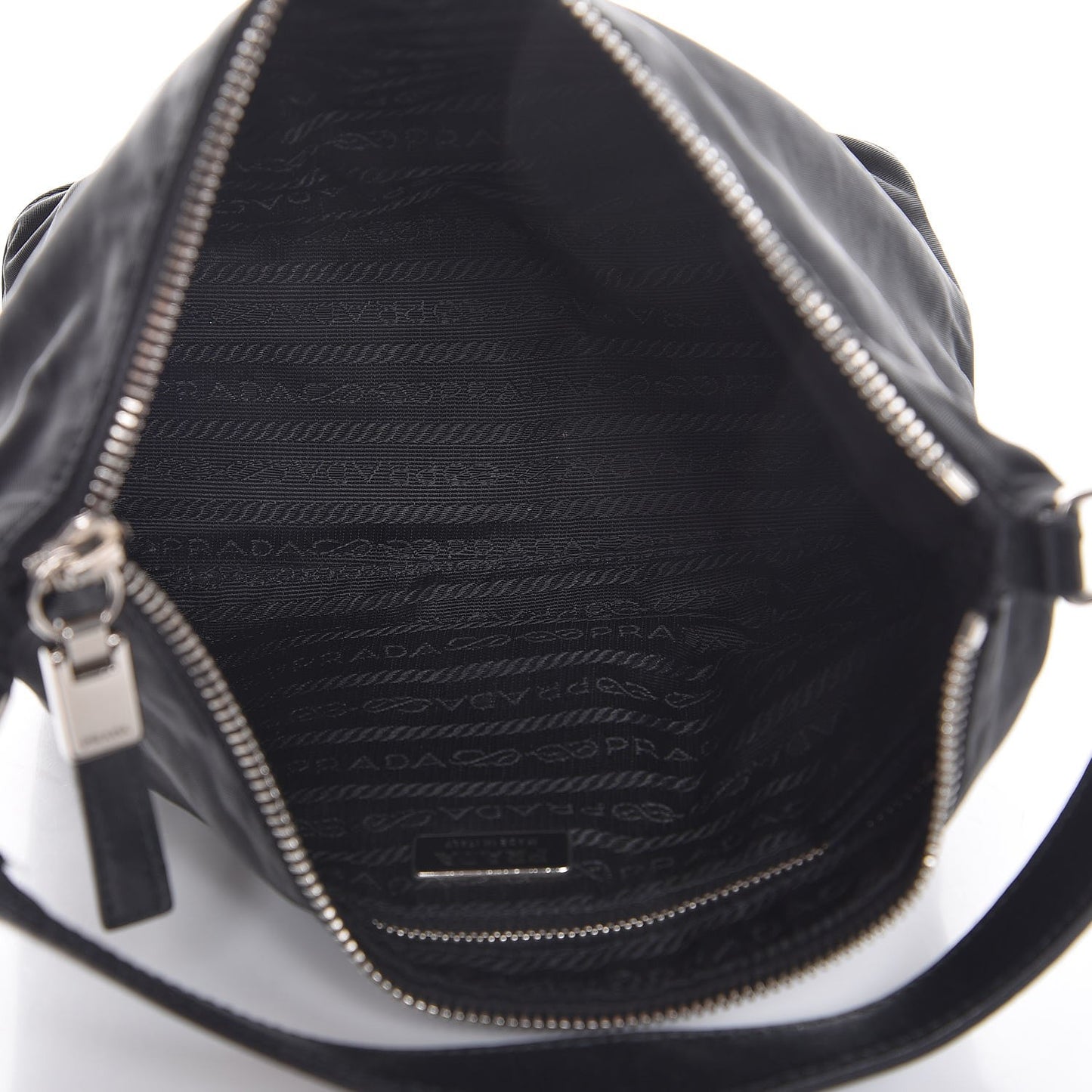 Tessuto Nylon Shoulder Bag Nero Black