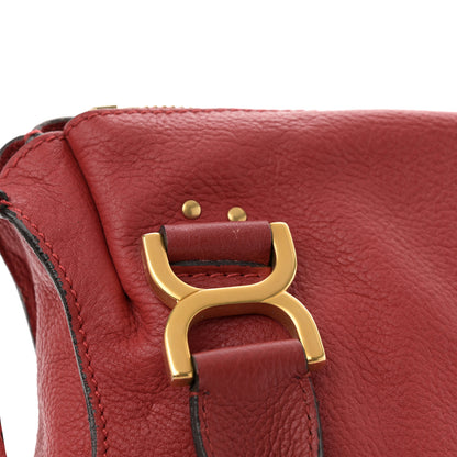 Chloe Calfskin Medium Marcie Satchel Red 17 of 18