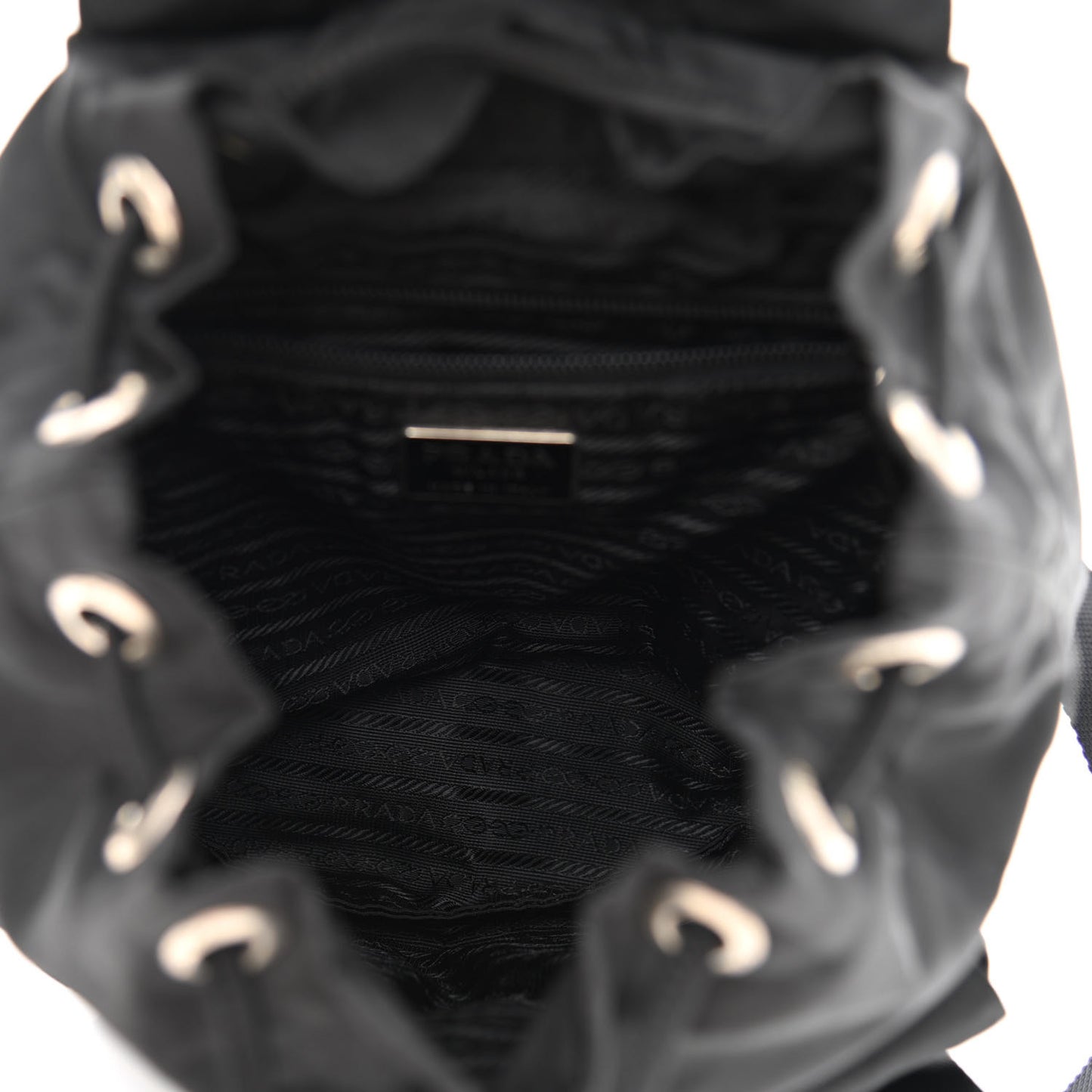 Tessuto Nylon Vela Small Backpack Black