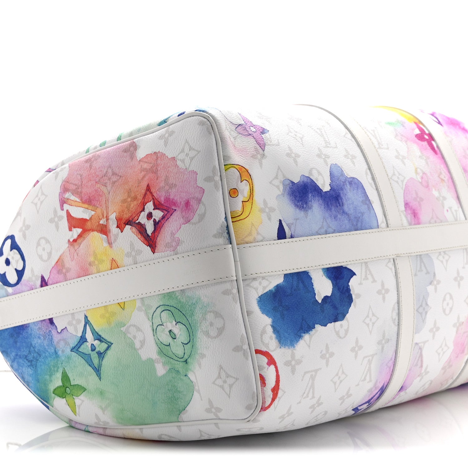Louis Vuitton Monogram Watercolor Keepall Bandouliere 50 Multicolor 7 of 8