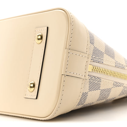Louis Vuitton Damier Azur Braided Alma BB 9 of 11