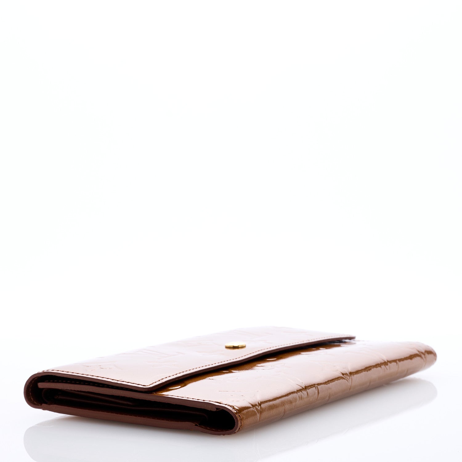 Louis Vuitton Vernis Sarah Wallet Bronze 4 of 8